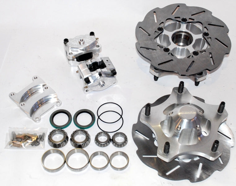 Front Disc Brake Kit 2 Piston Combo T105 Tatum Motorsports