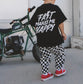 Little Trouble- Fast makes me Happy Kids T-Shirt