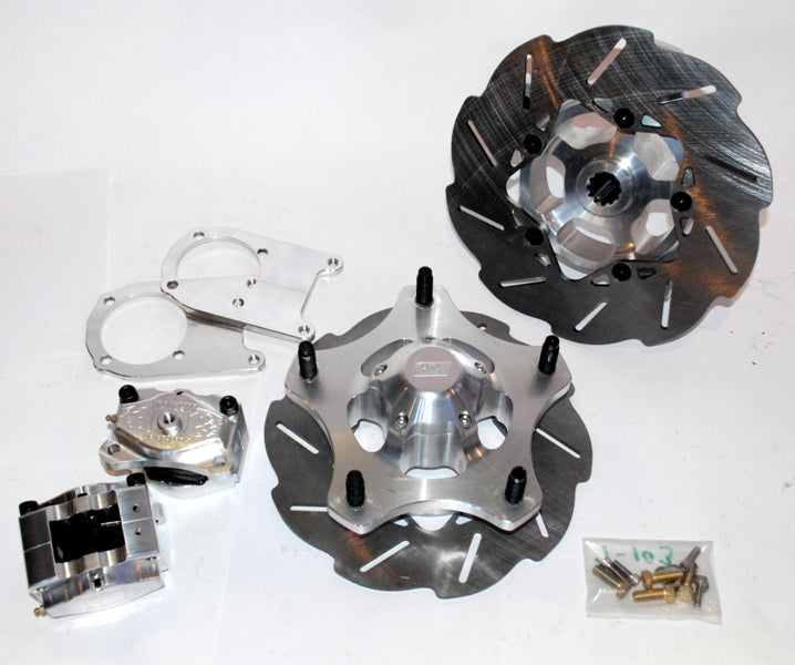 Rear Disc Brake Kit 2 PISTON T103 Tatum Motorsports