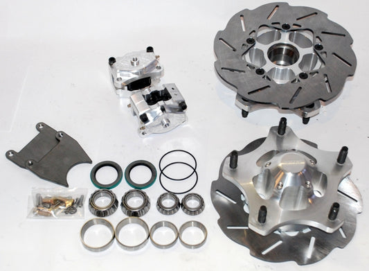 Front Disc Brake Kit - 2 Piston Combo (Weld) T105W