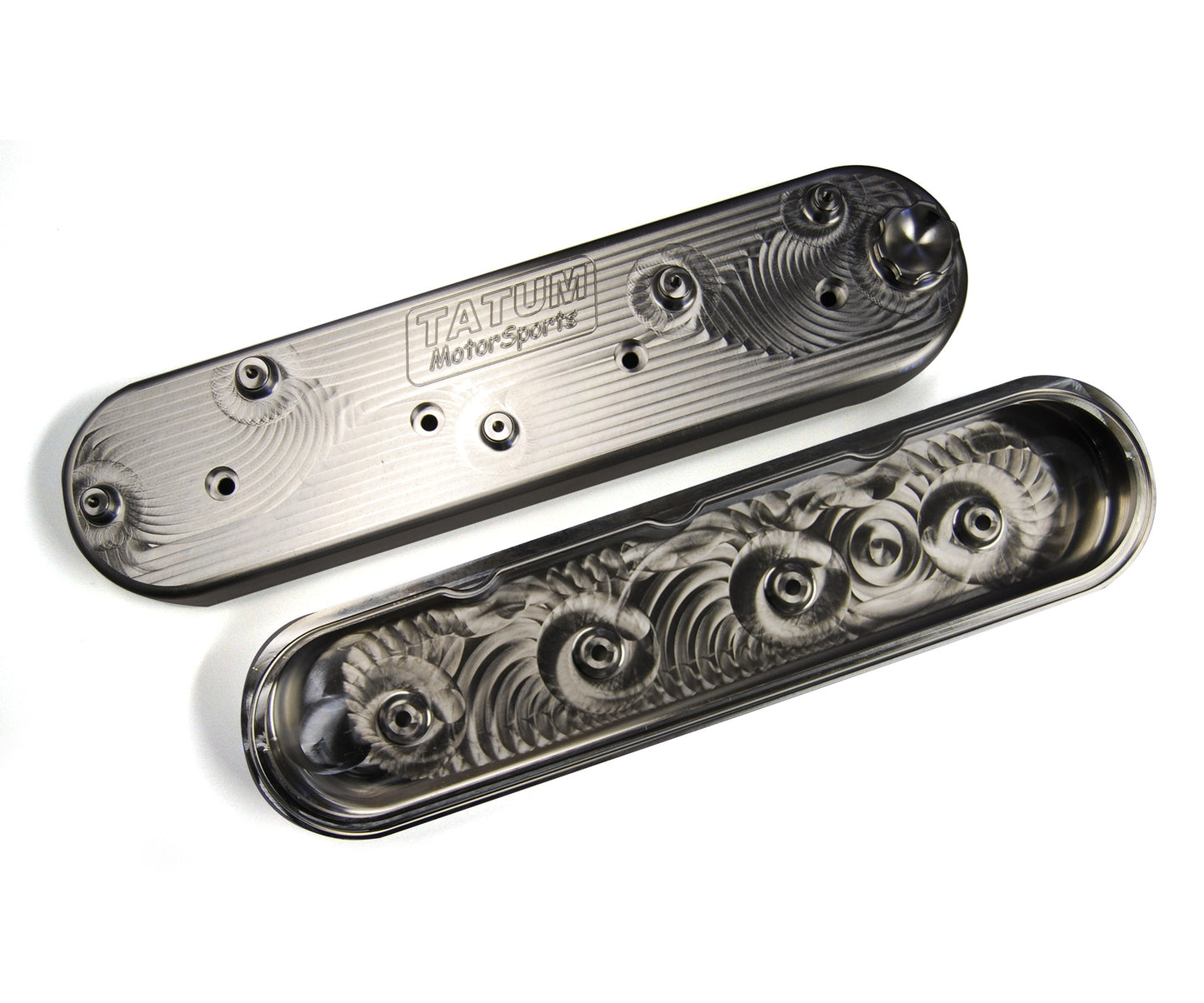 LS BILLET VALVE COVERS W/ FILL HOLE T705