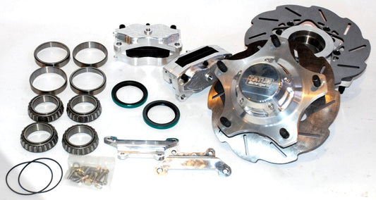 2" Hollow Front Disc Brake Kit - 4 Piston